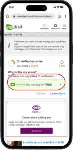 Pasul 1 Verificare Yoti VivaStreet - Start