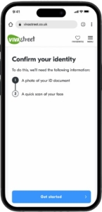Pasul 2 Verificare Yoti VivaStreet - Pregatire documente