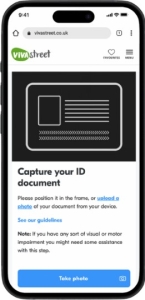 Pasul 4 Scanare Document Yoti
